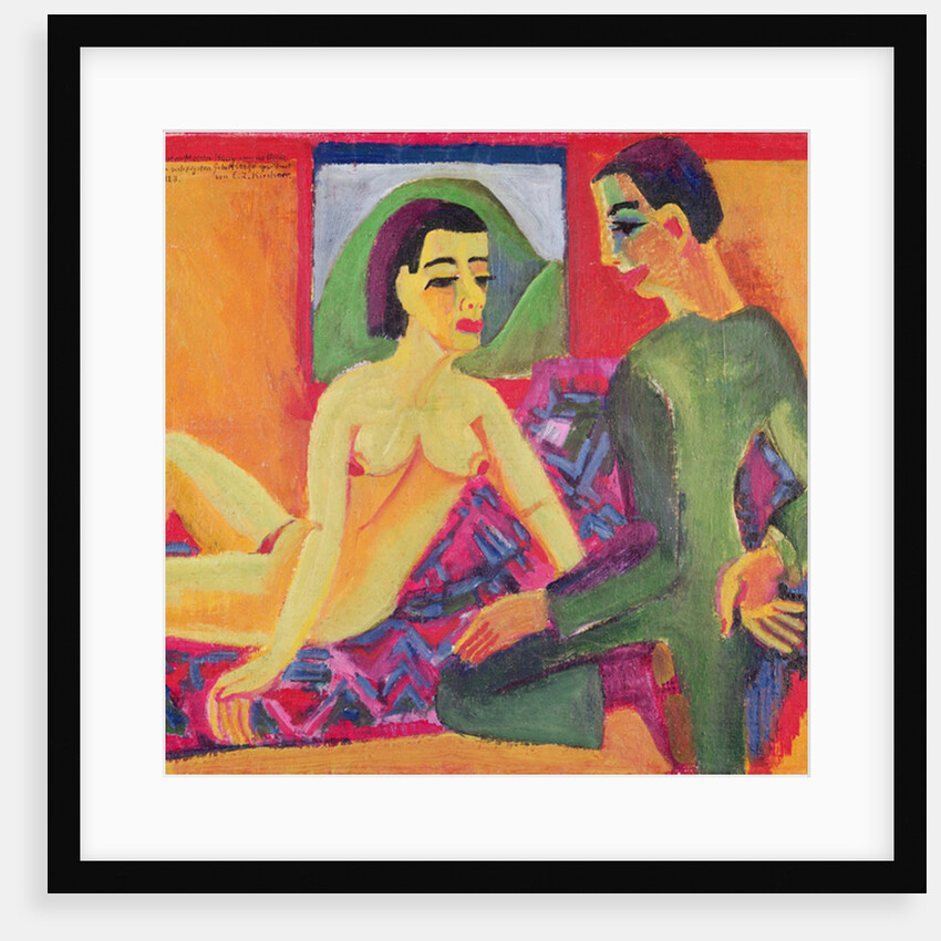 The Couple, 1923 by Ernst Ludwig Kirchner
