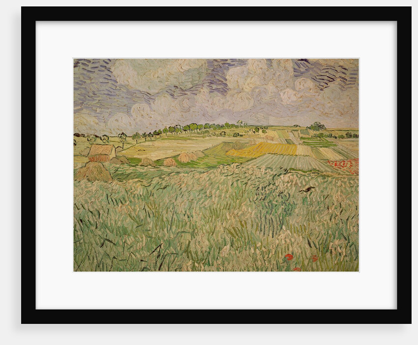 The Plain at Auvers, 1890 by Vincent van Gogh