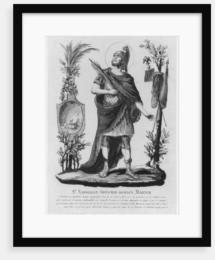 St. Napoleon, Roman Officer and Martyr by French School