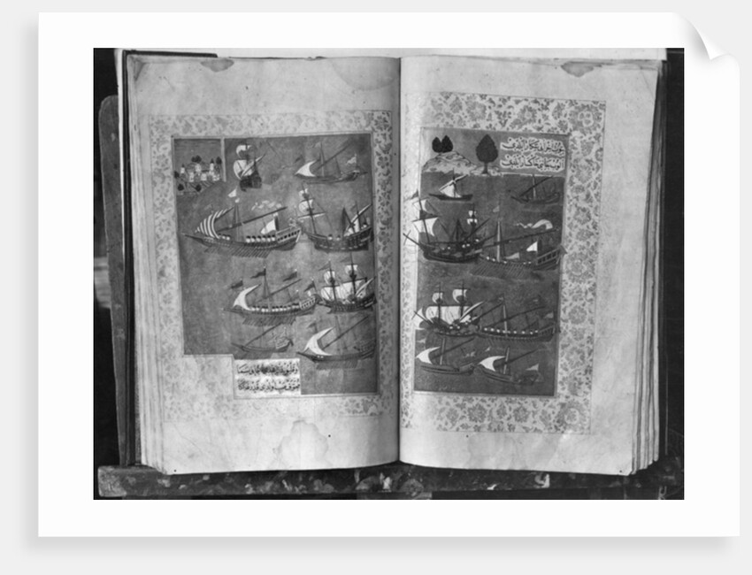 The 'Suleymanname' or 'Life of Suleyman', the Fleet of the Sultan by Turkish School