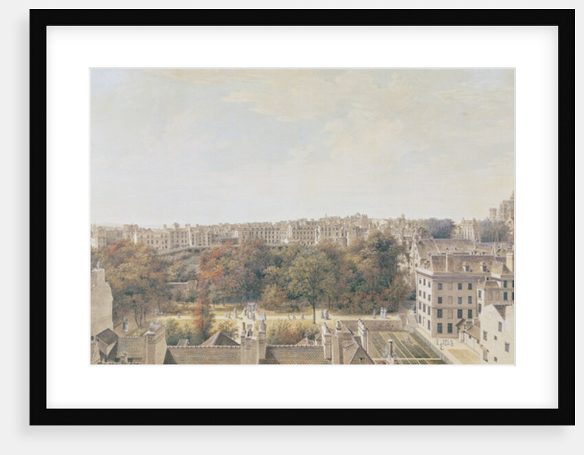 View of Paris from the Belvedere of M. Fornelle, rue des Boulangers, 1787 by Louis-Nicolas de Lespinasse