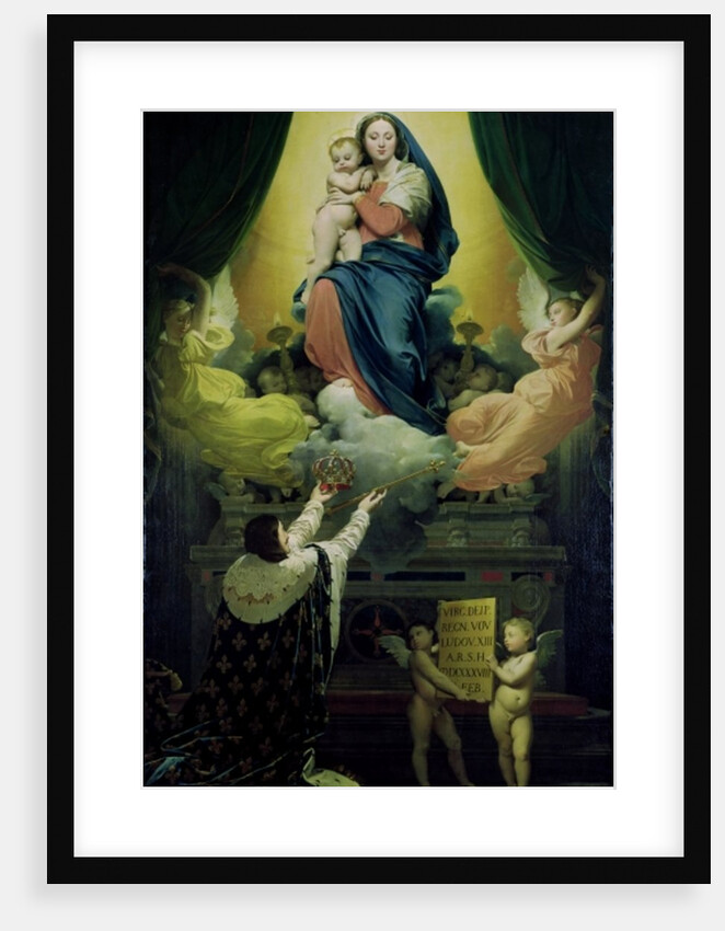The Vow of Louis XIII, 1824 by Jean Auguste Dominique Ingres