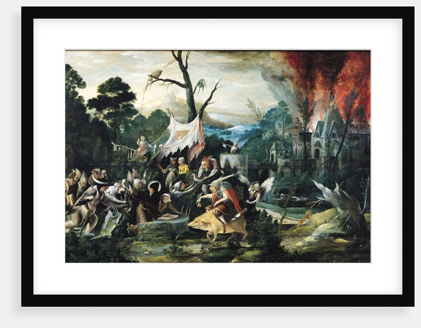 The Temptation of St. Anthony by Jean Mandyn