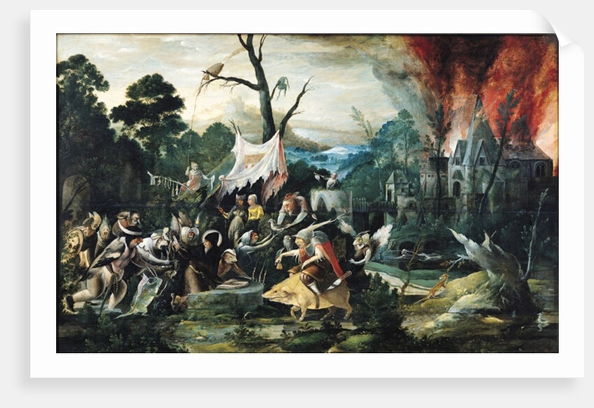 The Temptation of St. Anthony by Jean Mandyn