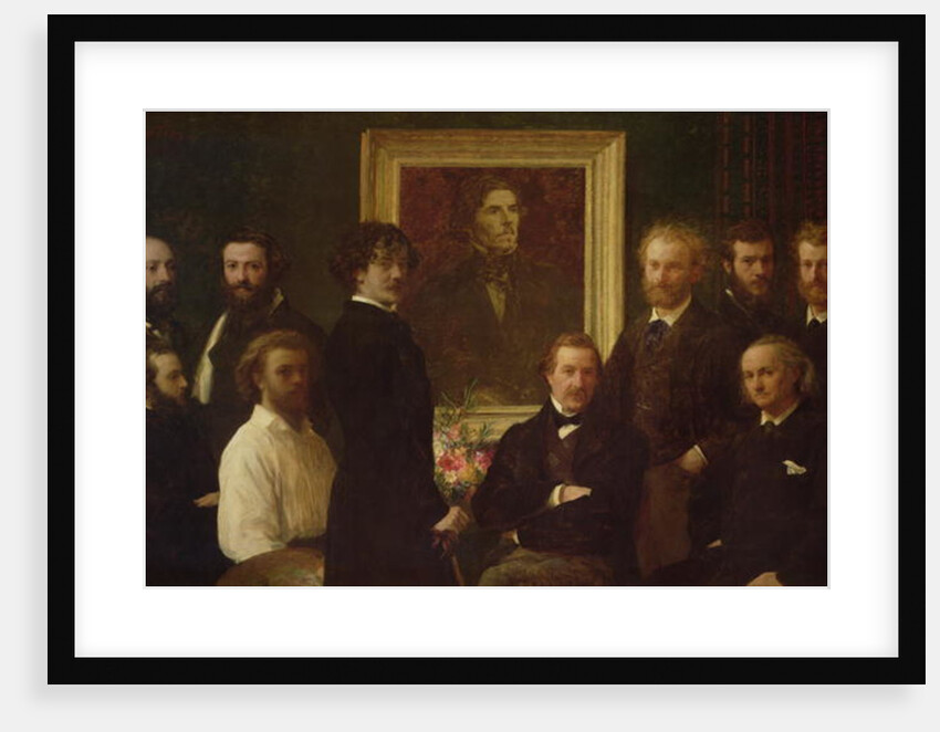 Homage to Delacroix, 1864 by Ignace Henri Jean Fantin-Latour