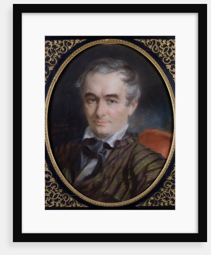 Portrait of Prosper Merimee 1853 by Simon Jacques Rochard