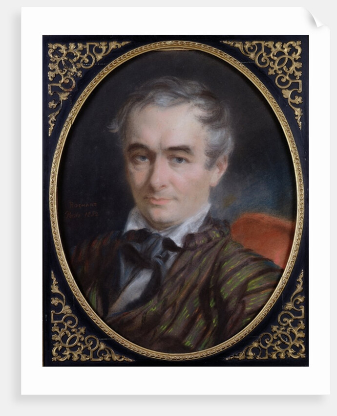 Portrait of Prosper Merimee 1853 by Simon Jacques Rochard