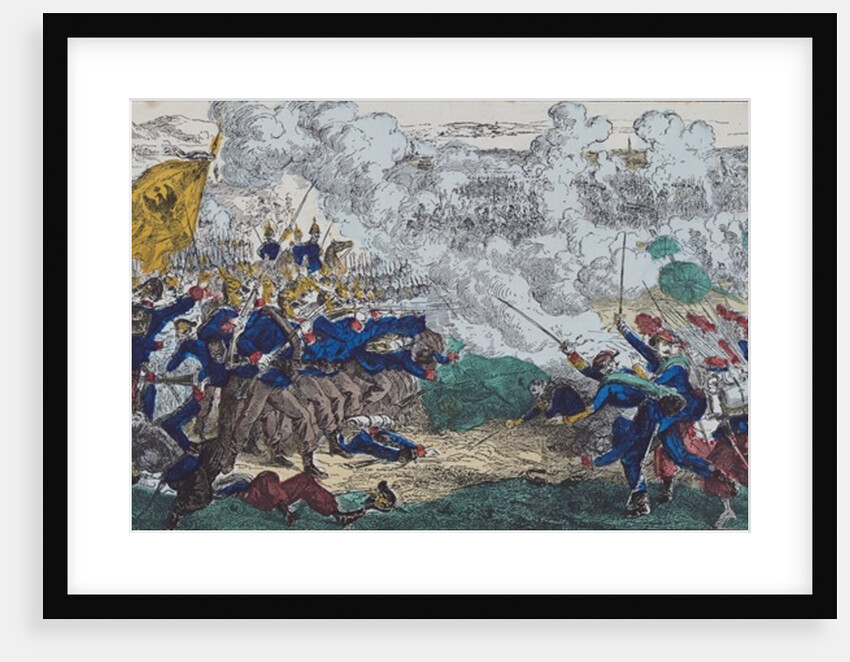 The Battles of Champigny and Villiers-sur-Marne, 30th November 1870, 1870-99 by French School