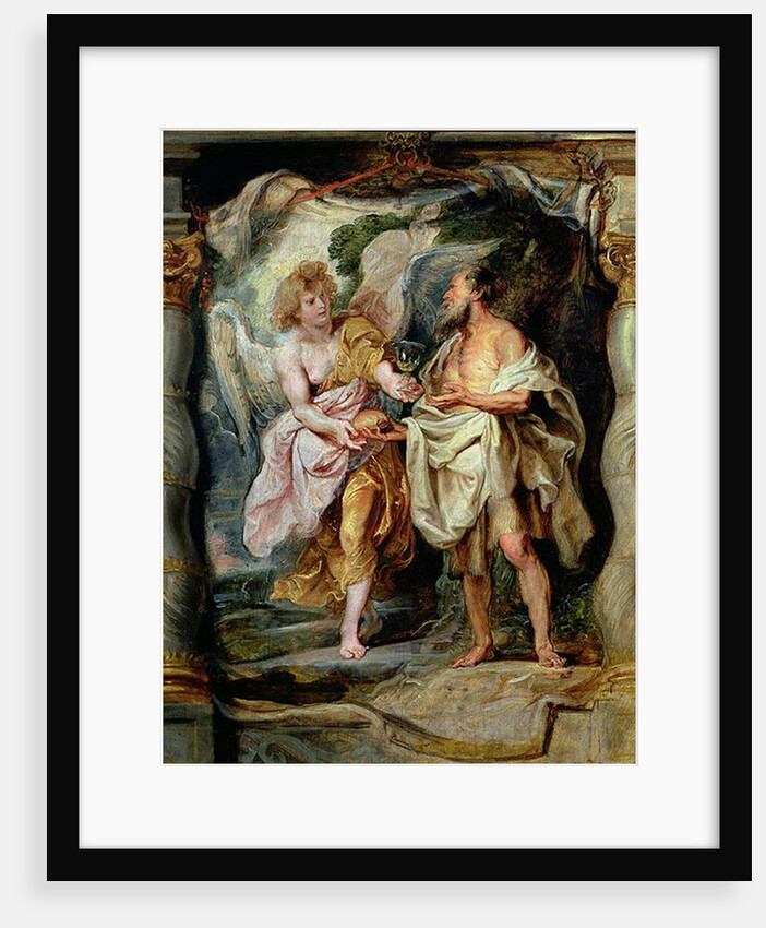 The Prophet Elijah and the Angel in the Wilderness, c.1626-28 by Peter Paul Rubens