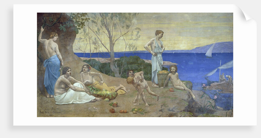Sweet Country, 1882 by Pierre Puvis de Chavannes