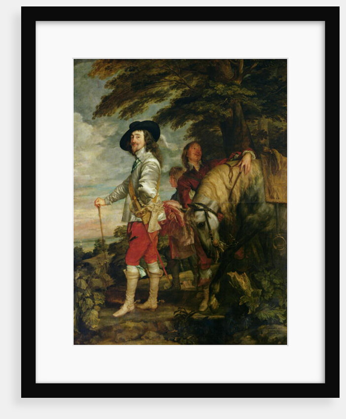King Charles I of England out Hunting, c.1635 by Anthony van Dyck