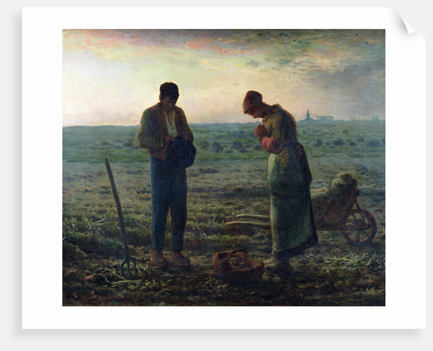 The Angelus, 1857-59 by Jean-Francois Millet