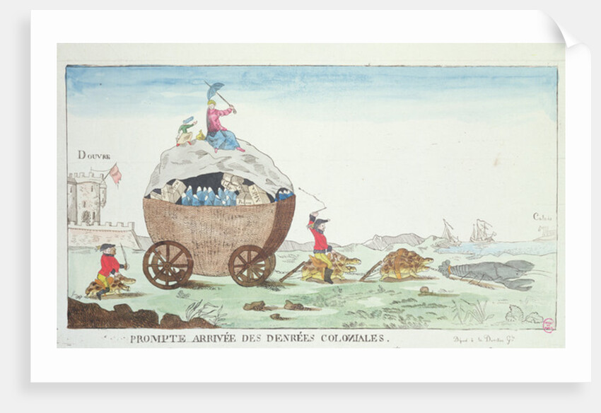 The Prompt Arrival of Colonial Goods, 1807 by French School