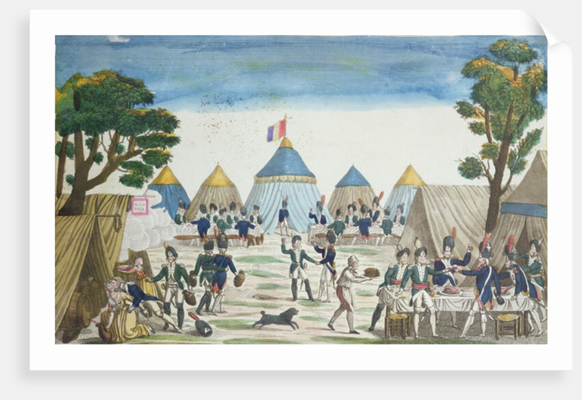 Party given to the Russian Grenadiers by the Grenadiers of the Grande Armée, 30 June 1807 by French School