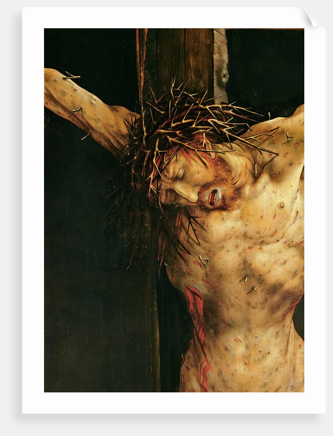 Christ on the Cross by Matthias Grunewald