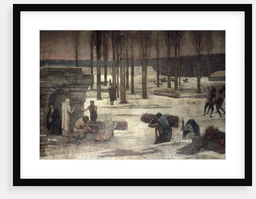 Winter, 1889-93 by Pierre Puvis de Chavannes