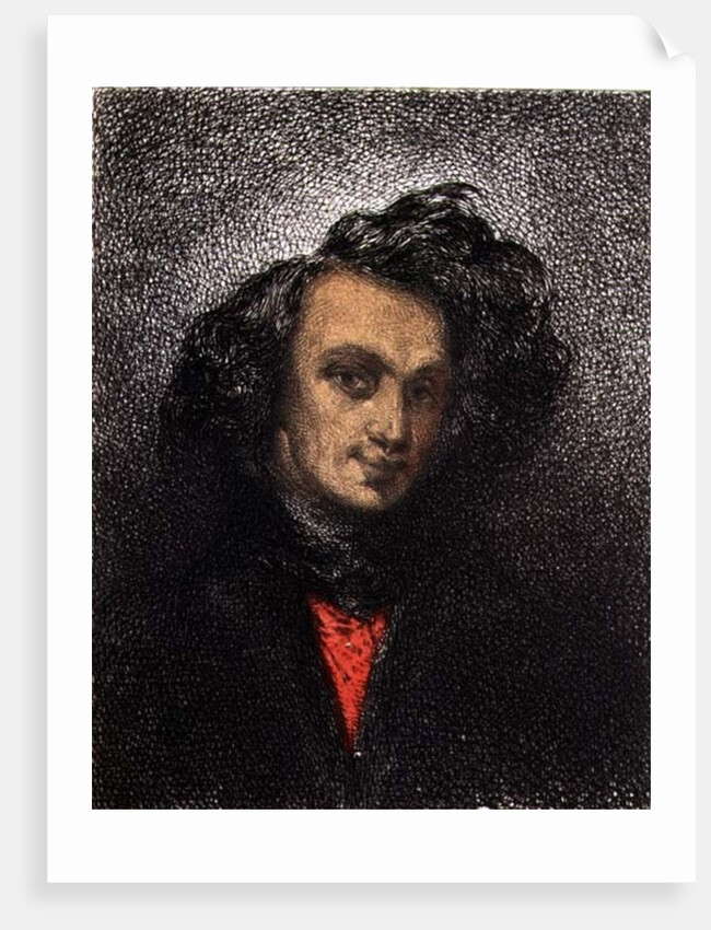 Self portrait, dressed for 'Hernani' by Theophile Gautier