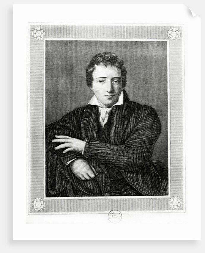 Portrait of Heinrich Heine, German poet by Anonymous