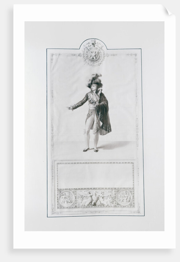 Costume of a Prince Grand Dignitaire for the Coronation of Emperor Napoleon I and Empress Josephine in Paris on 2 December, 1804 by Jean-Baptiste (after) Isabey