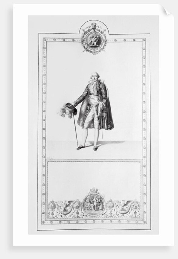 Costume of a Marshal of the Empire for the Coronation of Emperor Napoleon I and Empress Josephine in Paris on 2 December, 1804 by Jean-Baptiste (after) Isabey