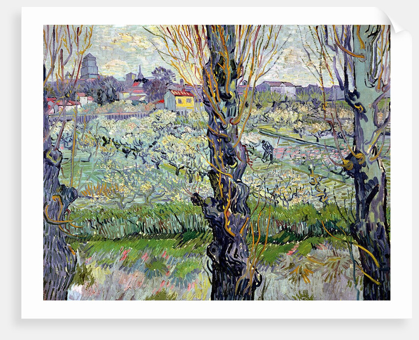 View of Arles, 1889 by Vincent van Gogh