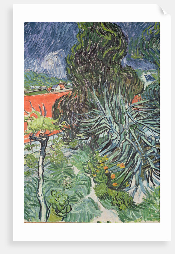 The Garden of Doctor Gachet at Auvers-sur-Oise, 1890 by Vincent van Gogh