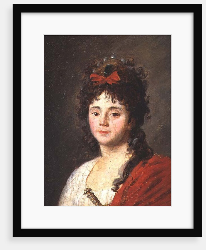 Portrait of Mademoiselle Maillard as the Goddess of Reason at the Fete de l'Eglise de Notre-Dame, 10th November 1793, after 1793 by Jean Francois Garneray