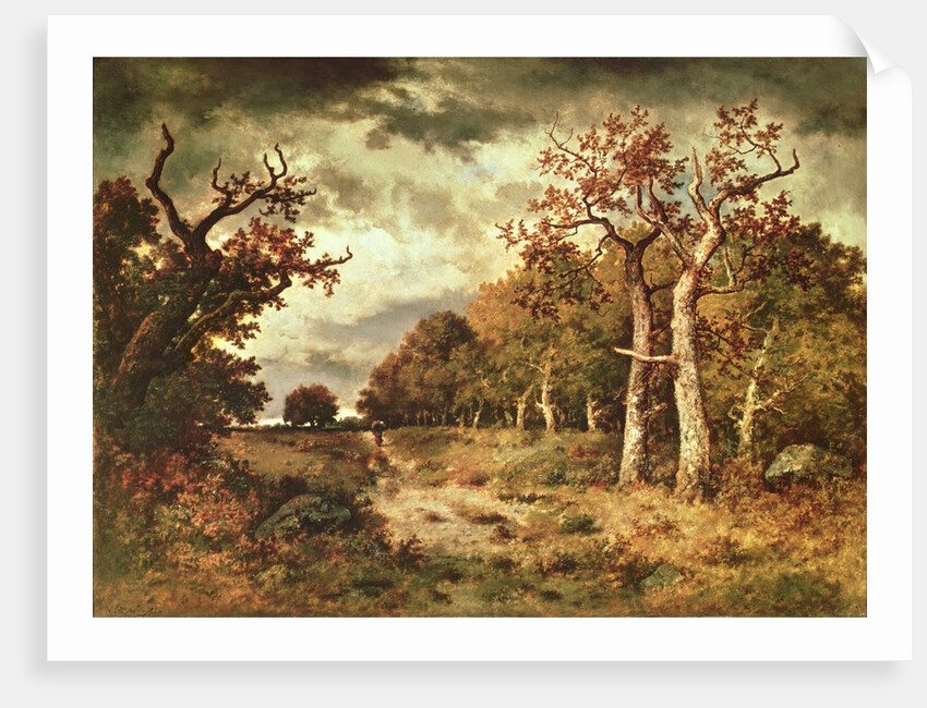 The Edge of the Forest, 1871 by Narcisse Virgile Diaz de la Pena