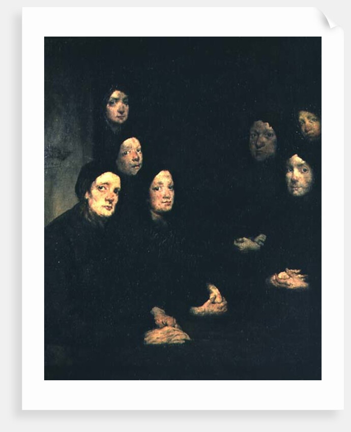 The Sermon by Auguste Theodule Ribot