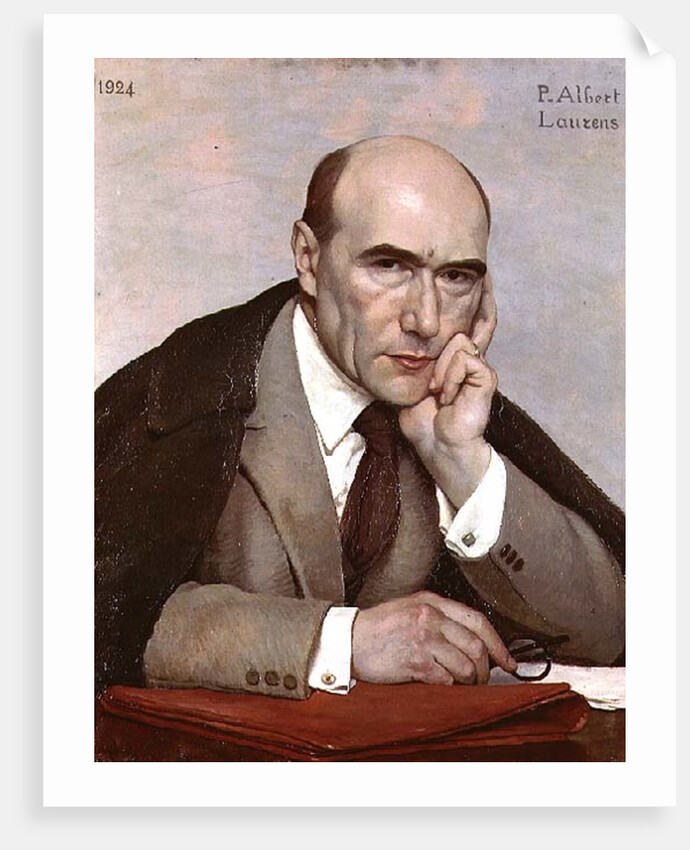 Portrait of Andre Gide 1924 by Paul Albert Laurens