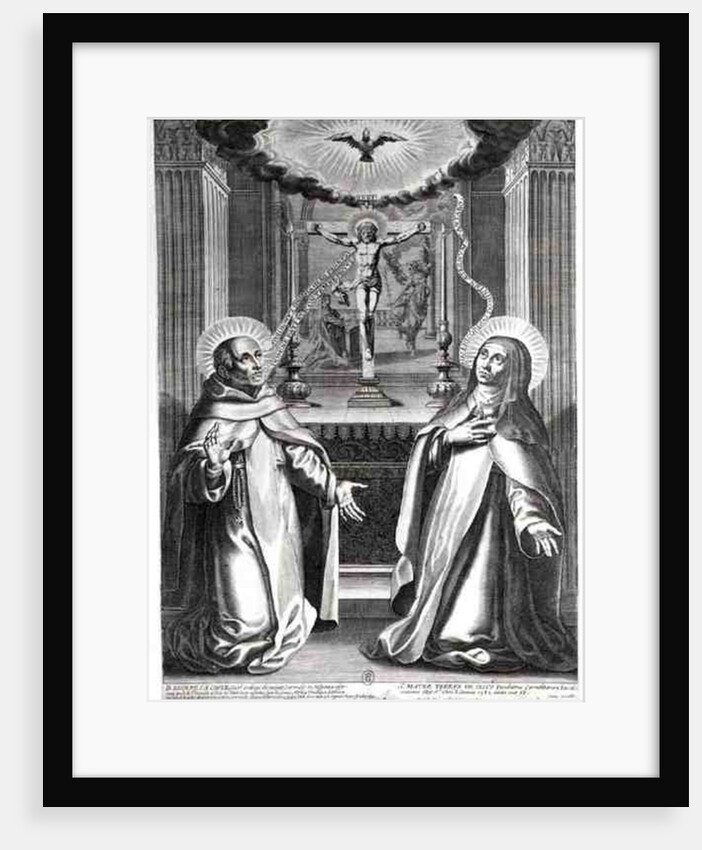 St. John of the Cross and St. Teresa of Avila by French School