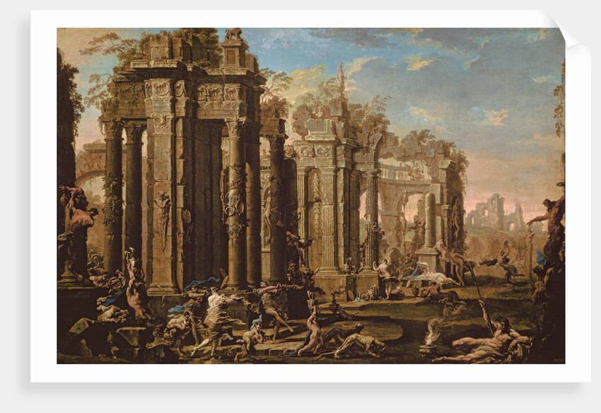 The Bacchantes by Alessandro Magnasco