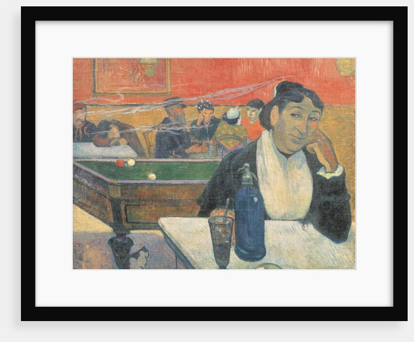 Cafe at Arles, 1888 by Paul Gauguin