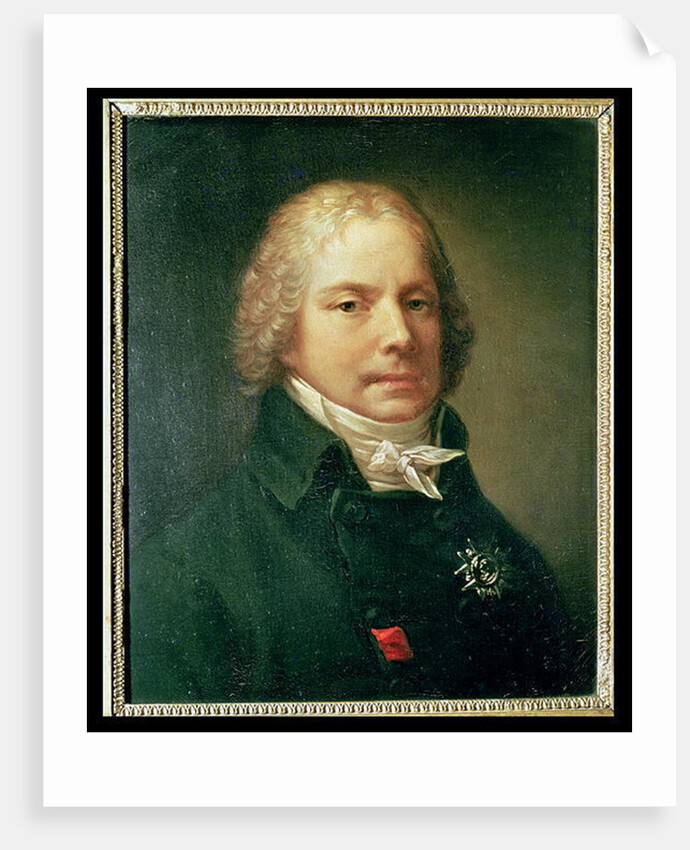 Portrait of Charles Maurice de Talleyrand-Perigord by Pierre-Paul Prud'hon