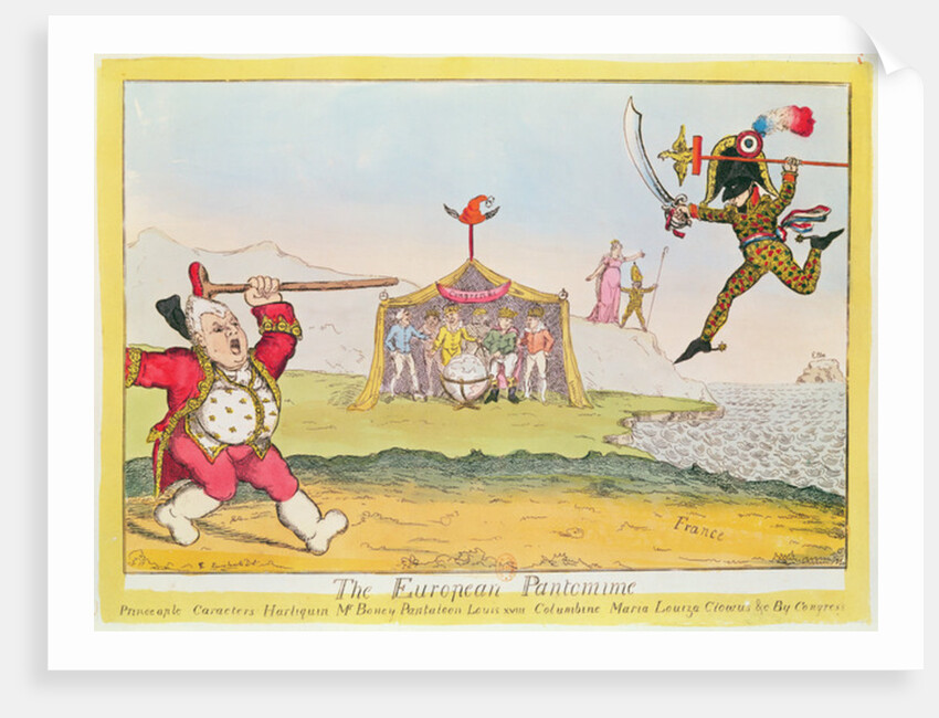 The European Pantomime by English School