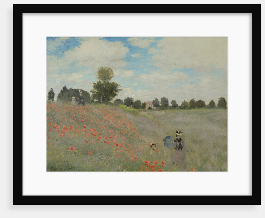 Wild Poppies, near Argenteuil, 1873 by Claude Monet