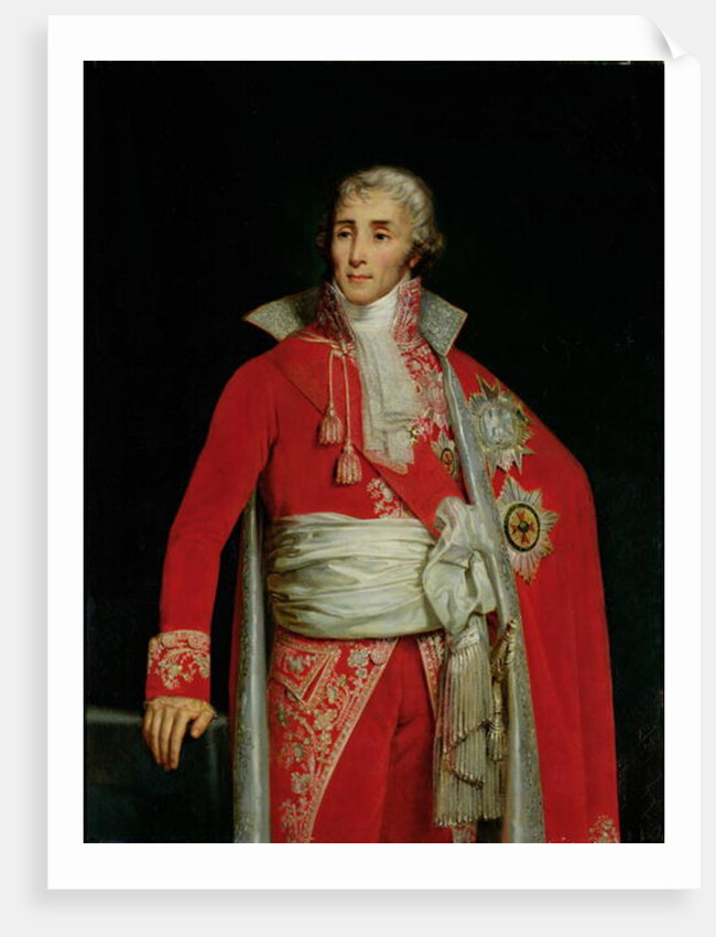 Portrait of Joseph Fouche Duke of Otranto by Edouard Louis Dubufe