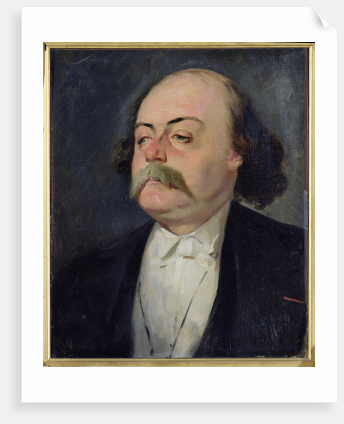 Portrait of Gustave Flaubert 1868-81 by Eugene Giraud