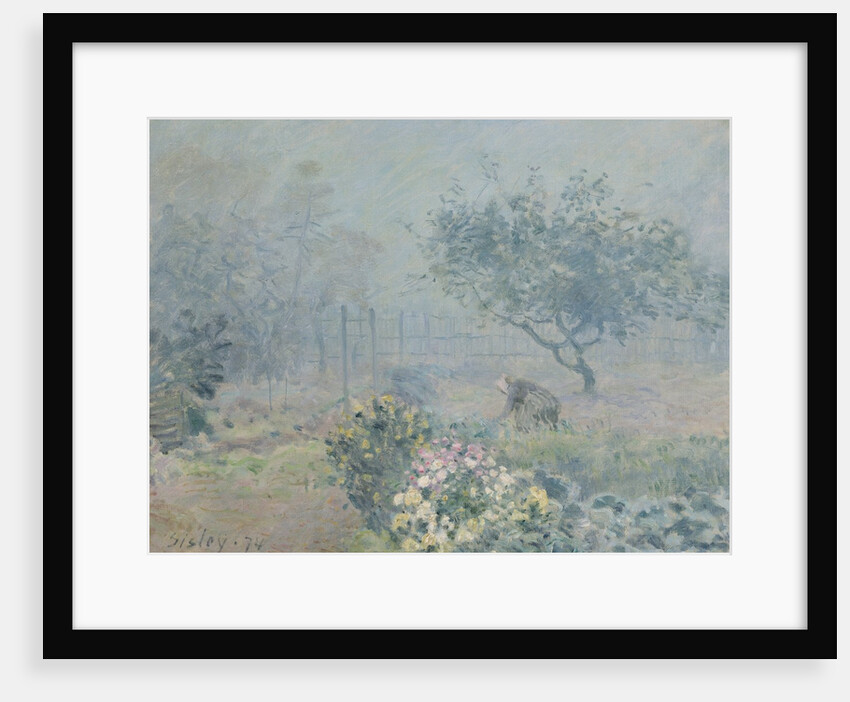 The Fog, Voisins, 1874 by Alfred Sisley