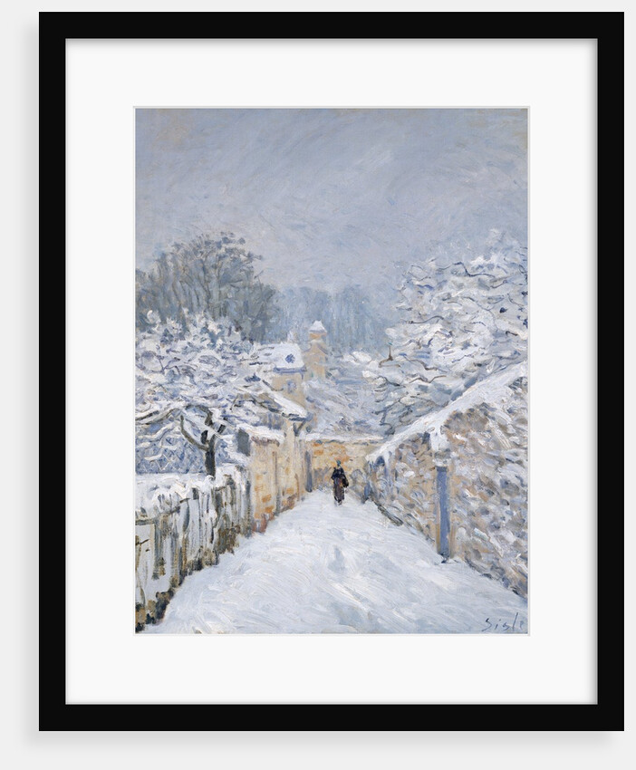 Snow at Louveciennes, 1878 by Alfred Sisley