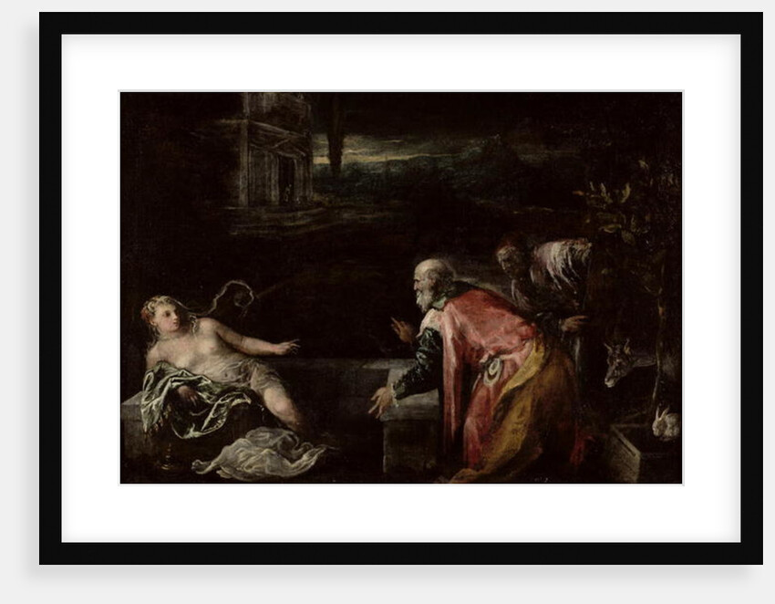 Susanna and the Elders, 1585 by Jacopo Bassano