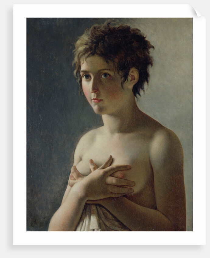 Portrait of a Young Girl, 1812 by Baron Pierre-Narcisse Guerin