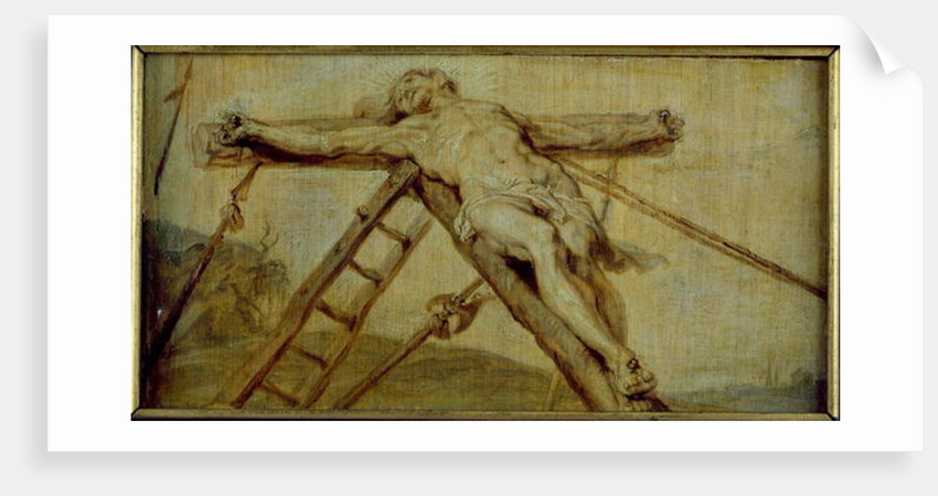 The Raising of the Cross by Peter Paul Rubens