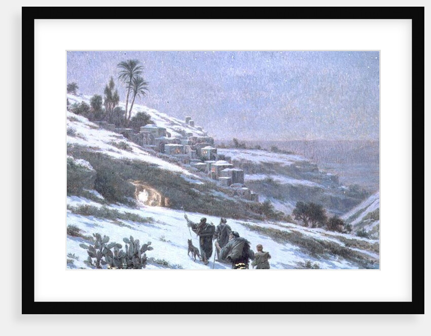 Christmas Night at Bethlehem, 1893 by Ludovic Alleaume