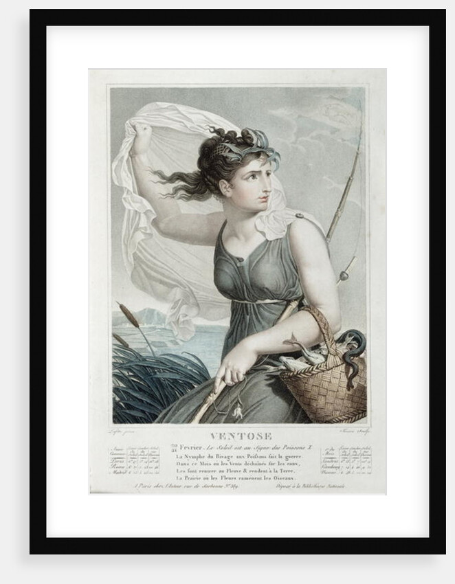 Ventose, sixth month of the Republican Calendar by Louis Lafitte