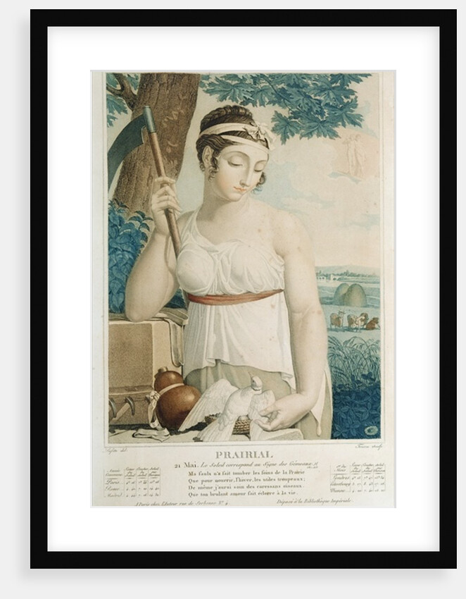 Prairial, ninth month of the Republican Calendar by Louis (after) Lafitte