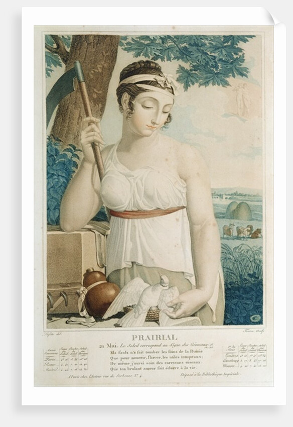 Prairial, ninth month of the Republican Calendar by Louis (after) Lafitte