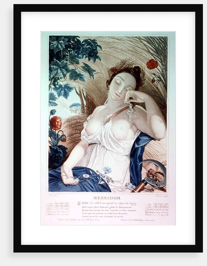 Messidor, tenth month of the Republican Calendar by Louis Lafitte