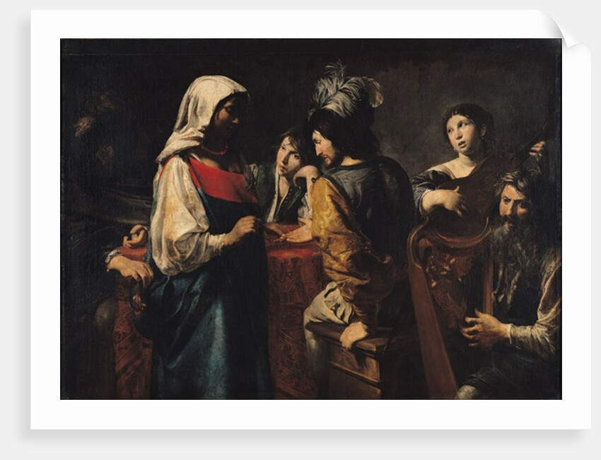 The Fortune Teller by Valentin de Boulogne