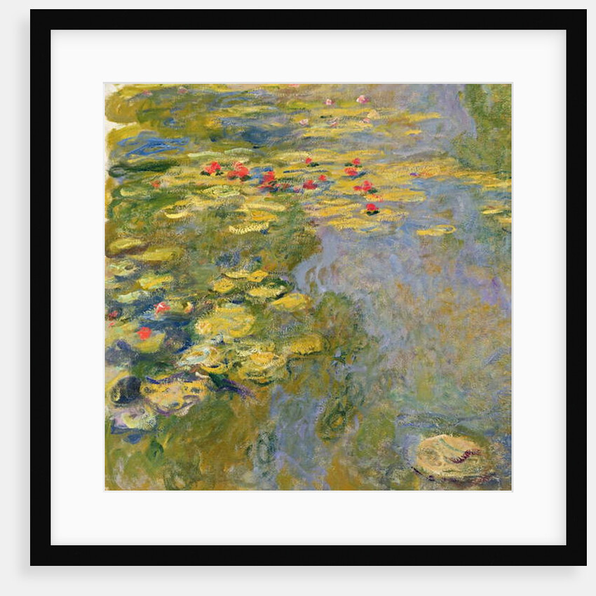 The Waterlily Pond, 1917-19 by Claude Monet
